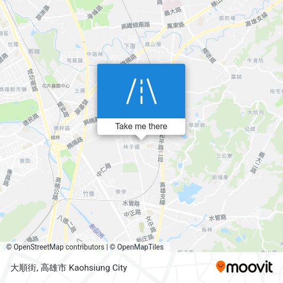 大順街 map