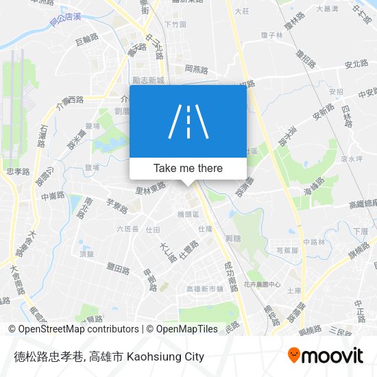 德松路忠孝巷 map