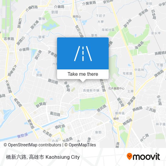 橋新六路 map