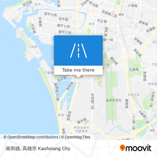 南和路地圖