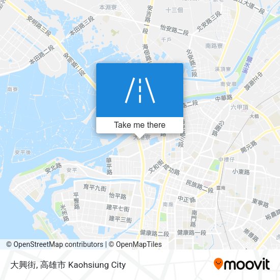大興街 map