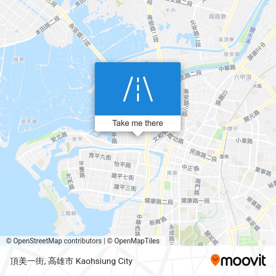 頂美一街 map