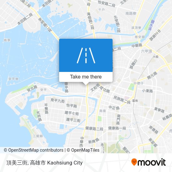 頂美三街 map