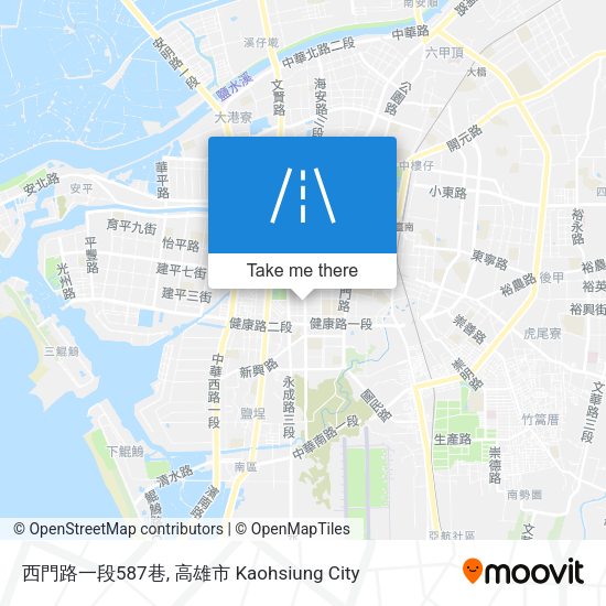 西門路一段587巷 map