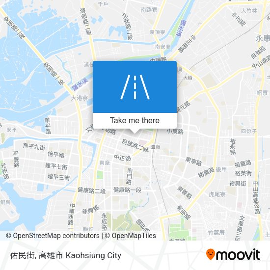 佑民街地圖