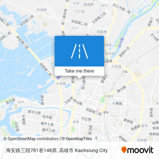 海安路三段781巷148弄地圖