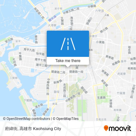 府緯街 map