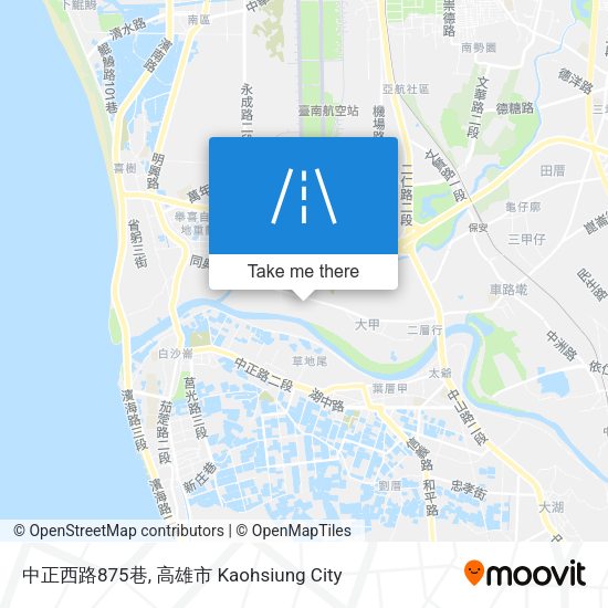 中正西路875巷 map