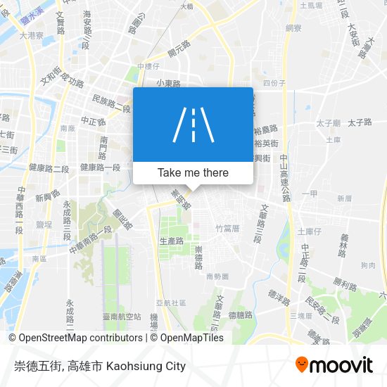 崇德五街地圖