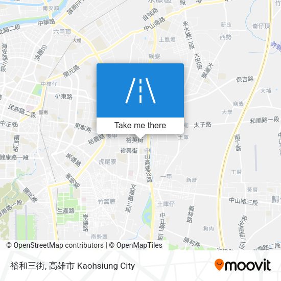 裕和三街 map