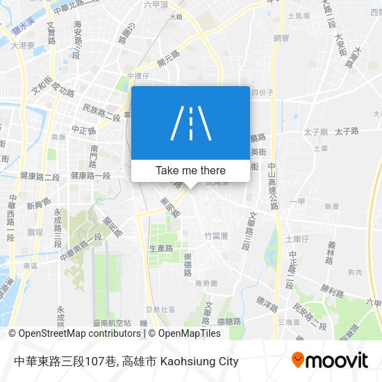 中華東路三段107巷 map