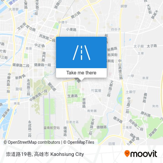 崇道路19巷地圖