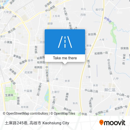 土庫路245巷 map