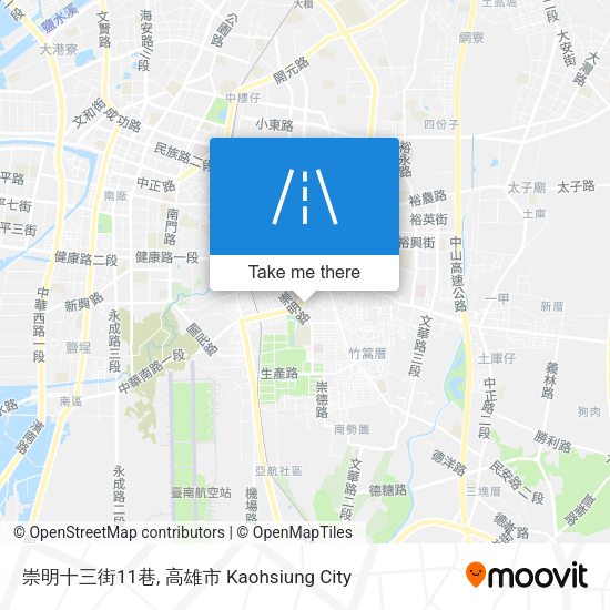 崇明十三街11巷 map