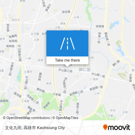 文化九街地圖