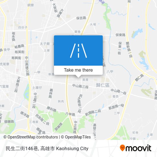 民生二街146巷地圖