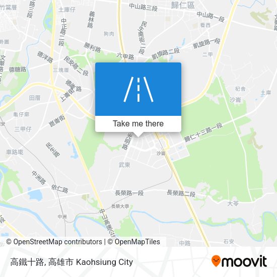 高鐵十路 map