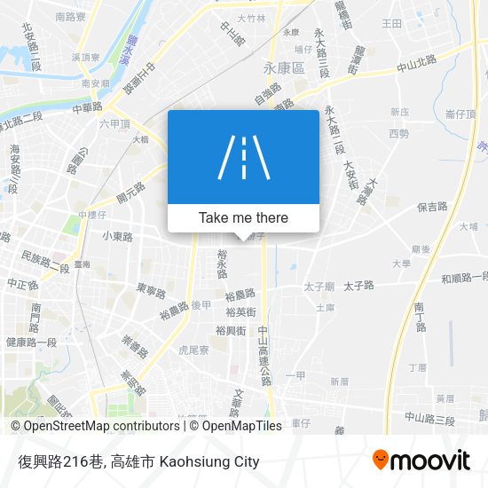 復興路216巷 map