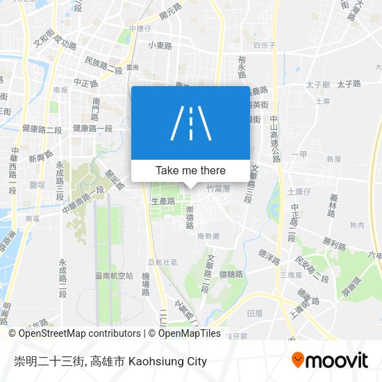 崇明二十三街 map