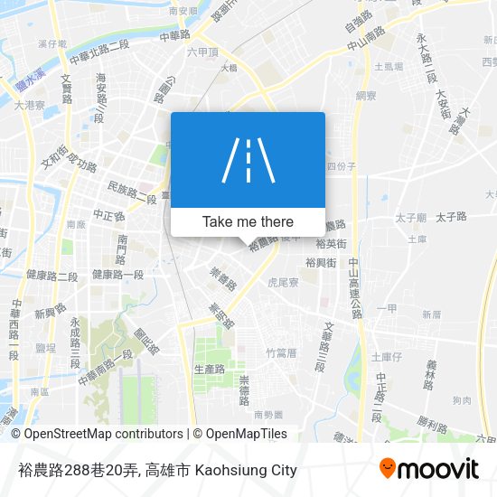裕農路288巷20弄 map