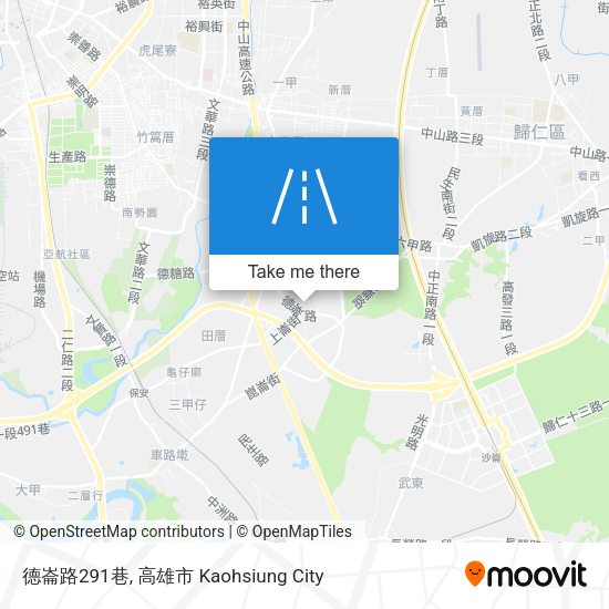 德崙路291巷地圖