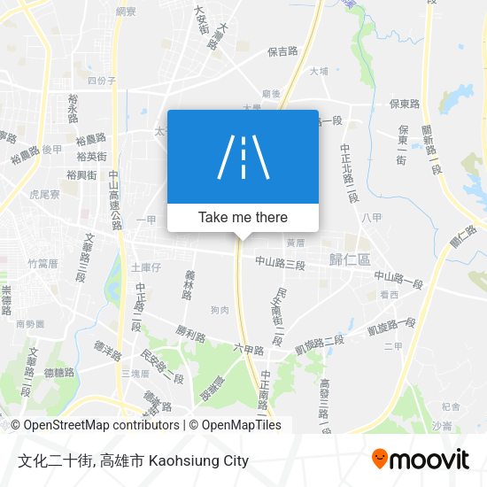 文化二十街 map