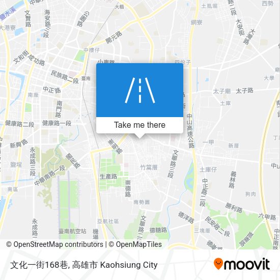 文化一街168巷 map