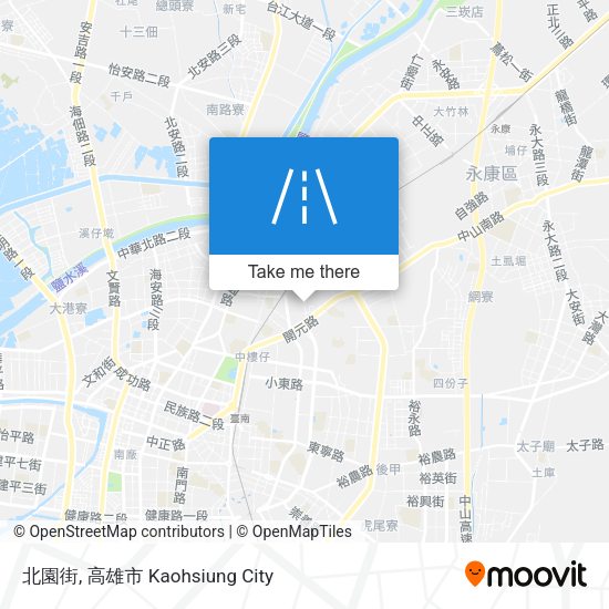 北園街 map