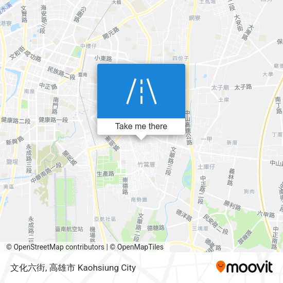 文化六街 map