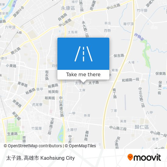 太子路地圖