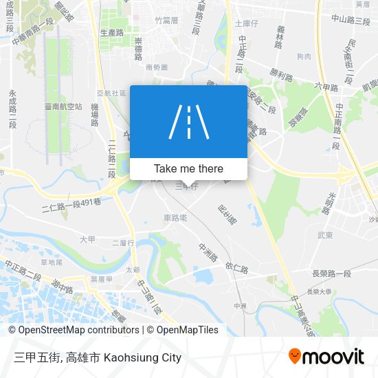 三甲五街地圖