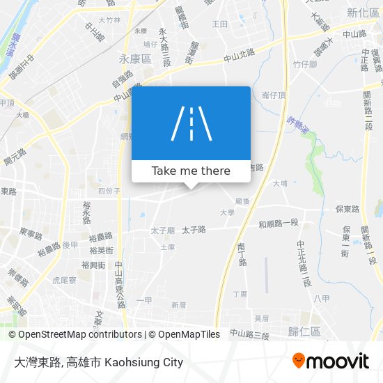 大灣東路地圖