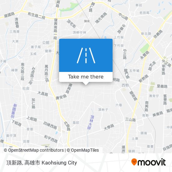 頂新路 map