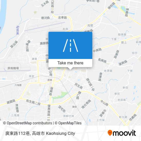 廣東路112巷地圖
