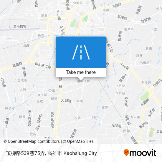頂柳路539巷75弄 map