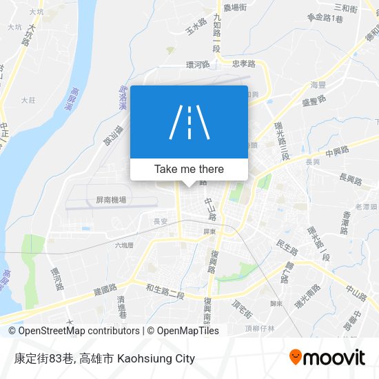 康定街83巷 map