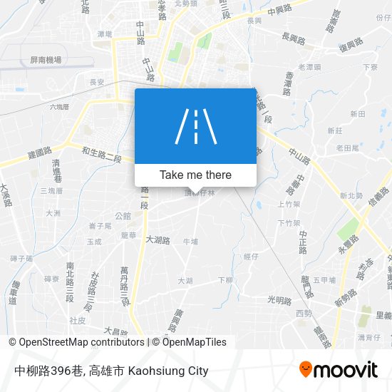 中柳路396巷 map