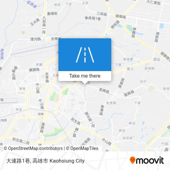 大連路1巷地圖