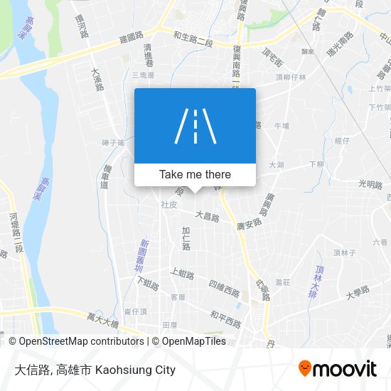 大信路 map