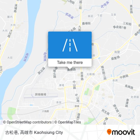 古松巷 map