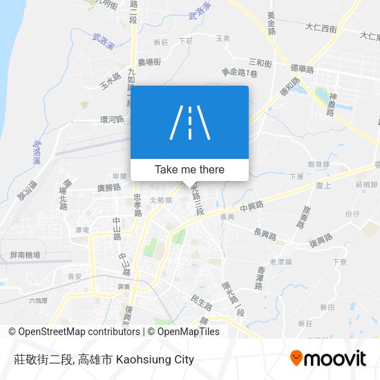 莊敬街二段地圖