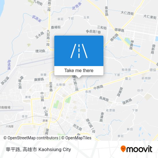 華平路 map