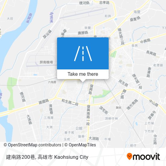 建南路200巷 map