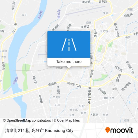 清寧街211巷地圖