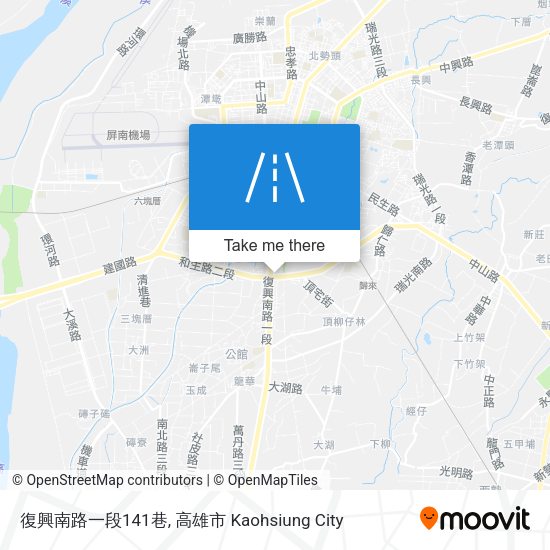 復興南路一段141巷地圖