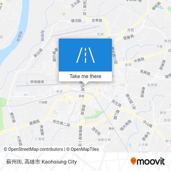 蘇州街 map