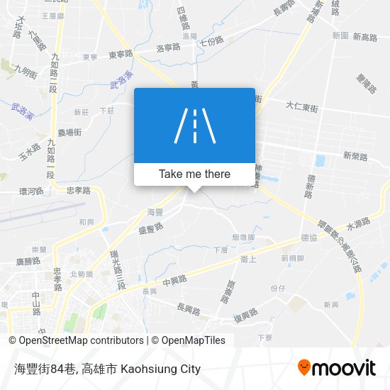 海豐街84巷 map