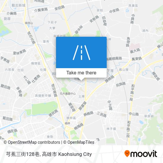 芎蕉三街128巷 map