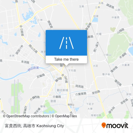 富貴西街 map