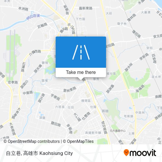 自立巷 map
